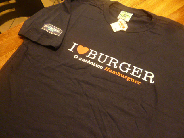 Camiseta I Love burger